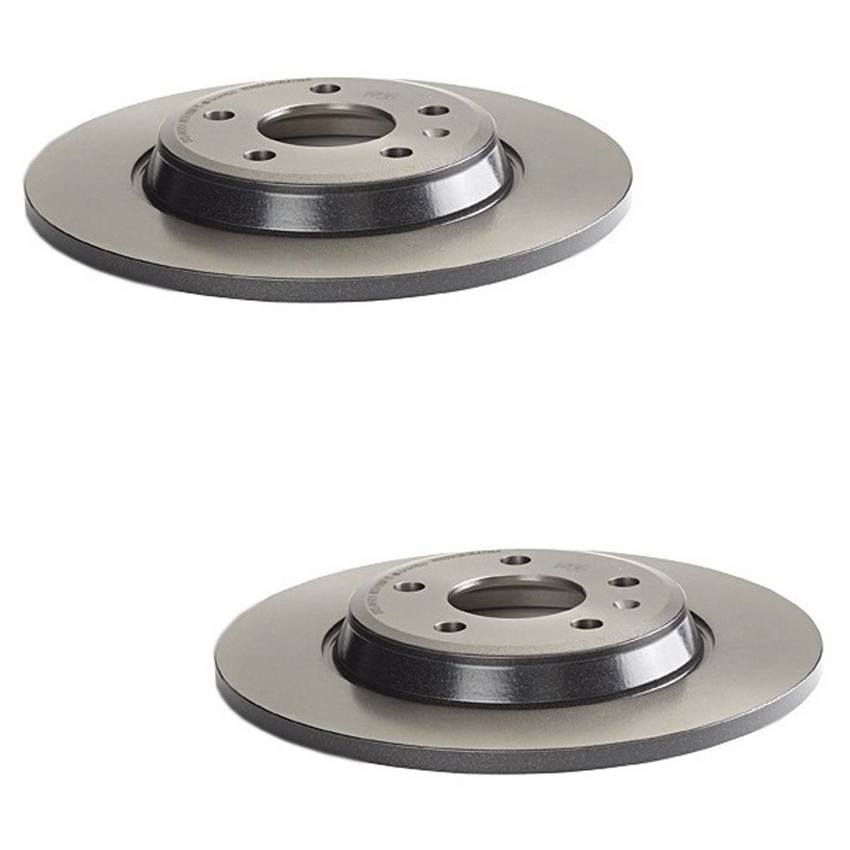 Brembo Brake Pads and Rotors Kit - Front and Rear (320mm/300mm) (Low-Met)